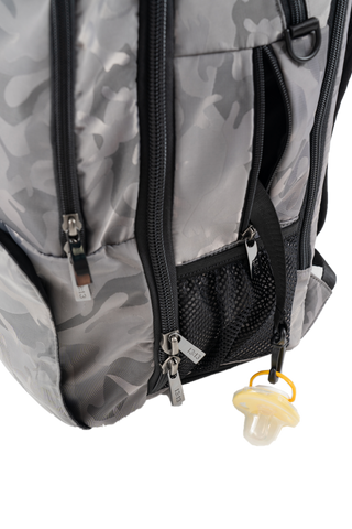 13Thirteen Diaper Backpack - Silver Camo (Grade B)