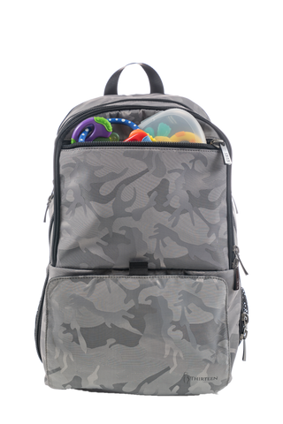 13Thirteen Diaper Backpack - Silver Camo (Grade B)