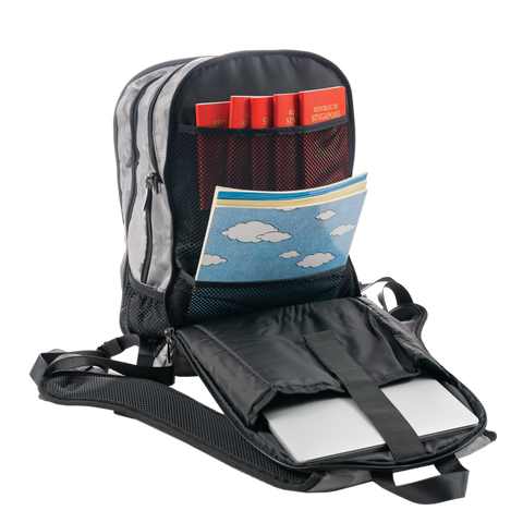 13Thirteen Diaper Backpack - Silver Camo (Grade B)