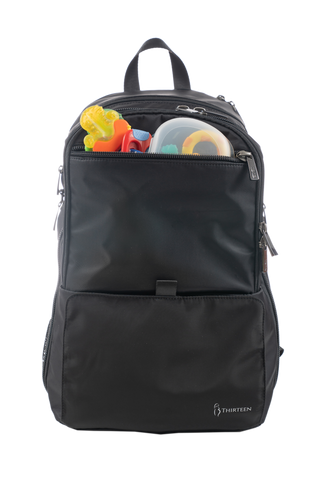 13Thirteen Diaper Backpack - Classic Black (Grade B)