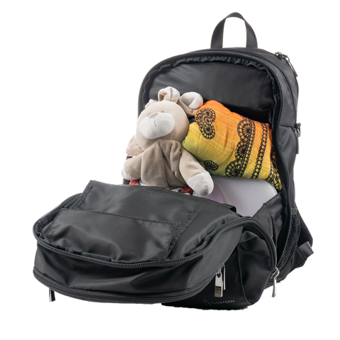 13Thirteen Diaper Backpack - Classic Black (Grade B)