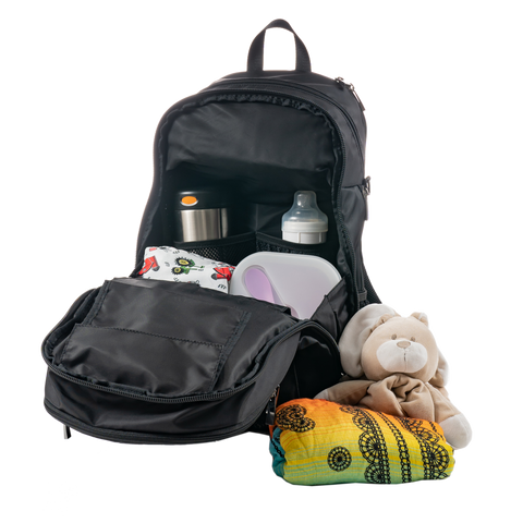 13Thirteen Diaper Backpack - Classic Black (Grade B)