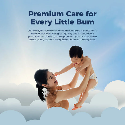 Peachy Bum Diapers - Bundle of 6 Packs