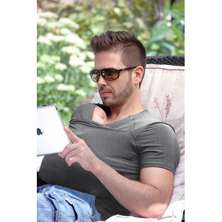 Basic Men's Skin-to-Skin Kangaroo T shirt by VIJA Design