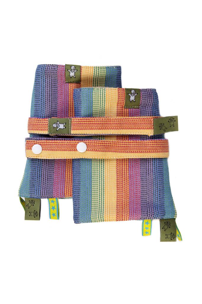LennyLamb Drool Pads and Reach Straps - Luna
