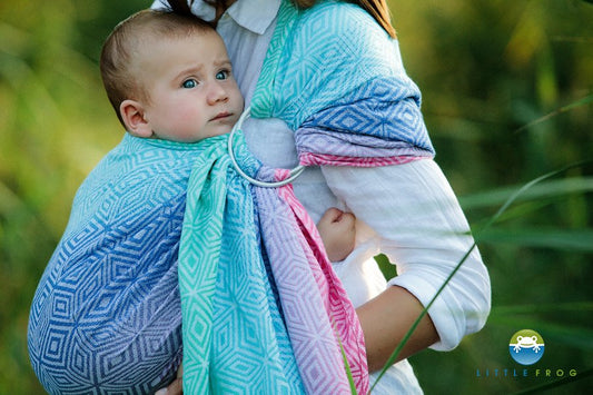 Little Frog Ring Sling - Aurora Cube