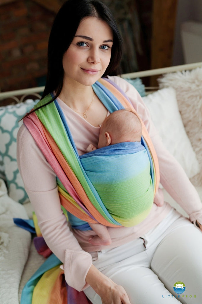 Little Frog Wrap - Rainbow Aura