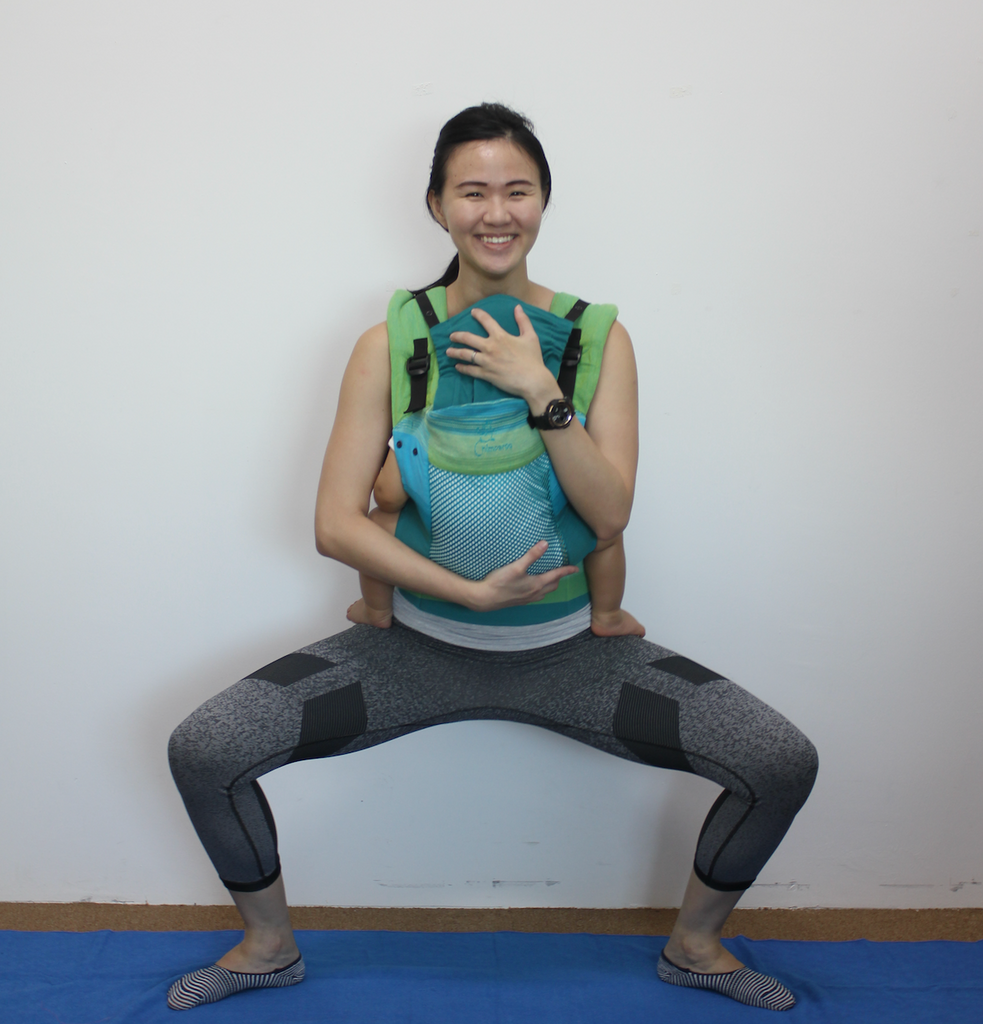 Babywearing Exercises – Get your postpartum body back into shape!