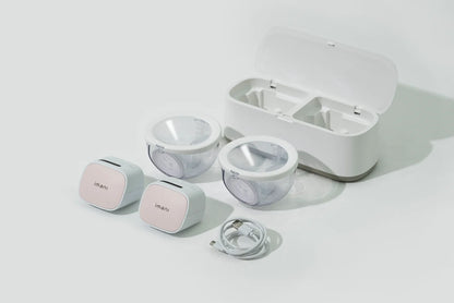 Imani I2Plus Pro Breast Pump (One Pair) + Dual Charging Dock