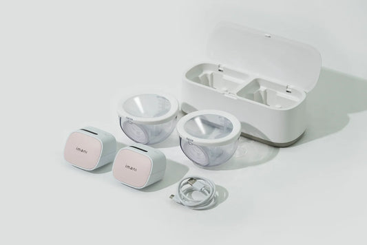 Imani I2Plus Pro Breast Pump (One Pair) + Dual Charging Dock