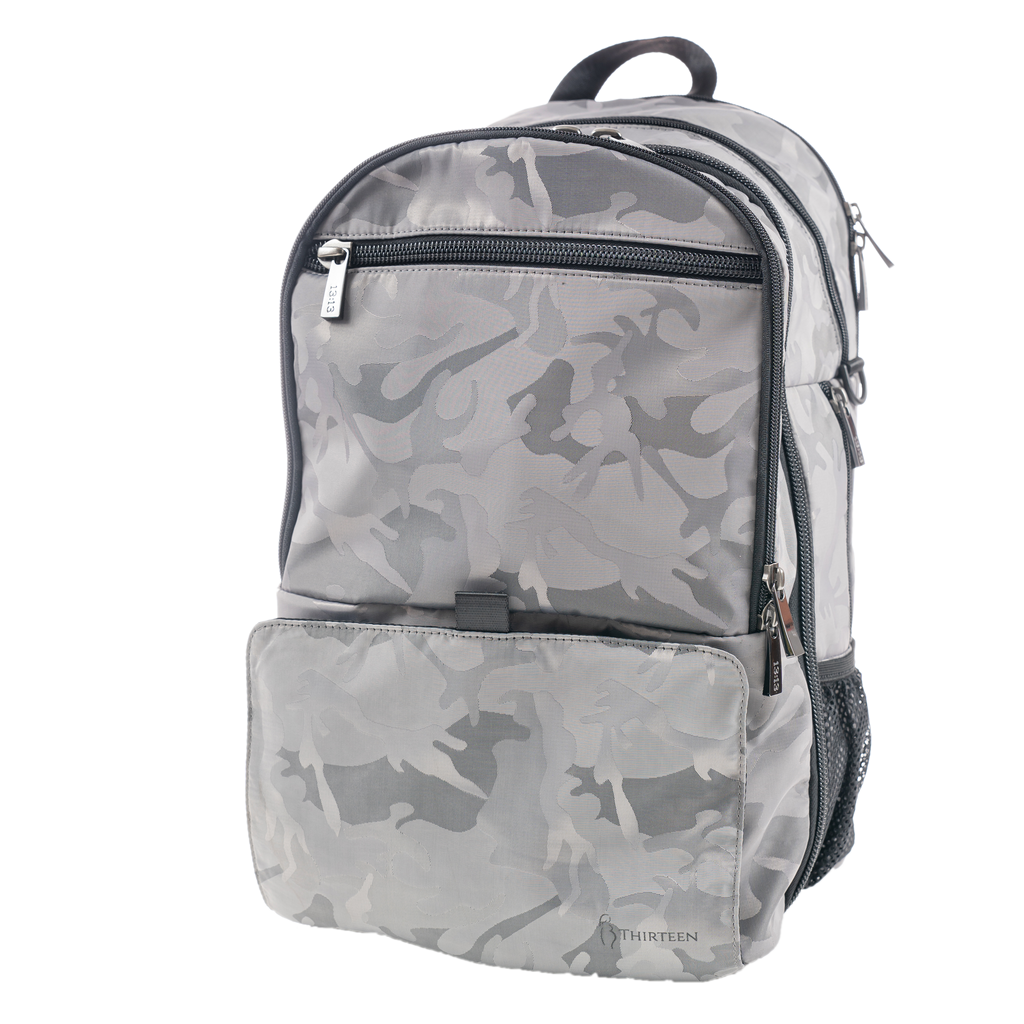 13Thirteen Diaper Backpack Silver Camo Grade B