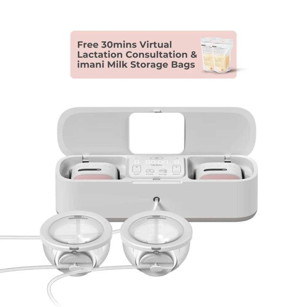 Imani IBox Pro 2-In-1 Electrical Breast Pump (Hospital Grade + Wearable)