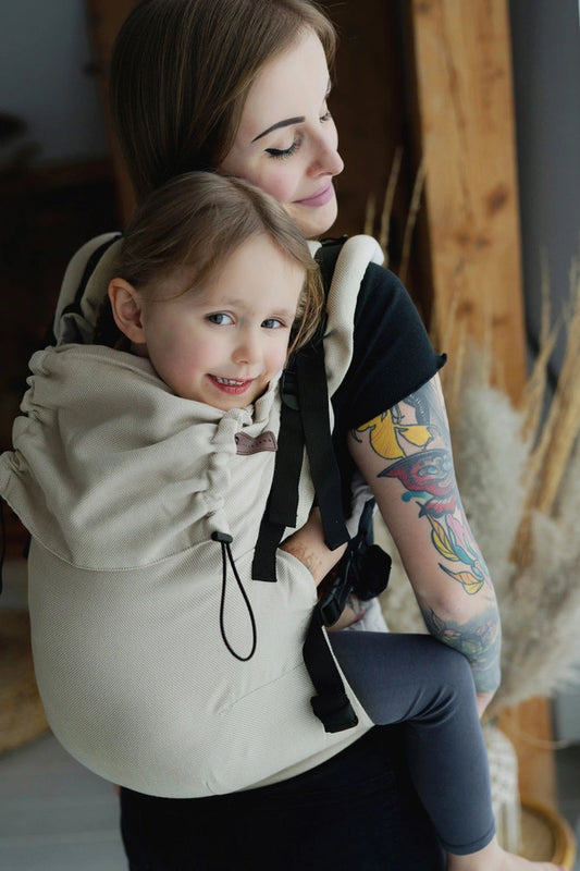 Little Frog Preschooler Carrier - Beige Slatestone