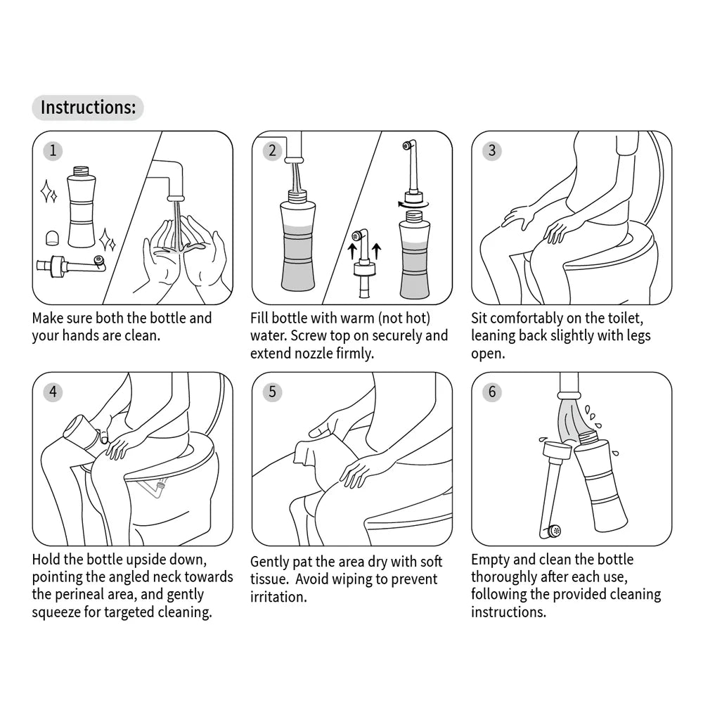 Haakaa PeriCleanse Bottle