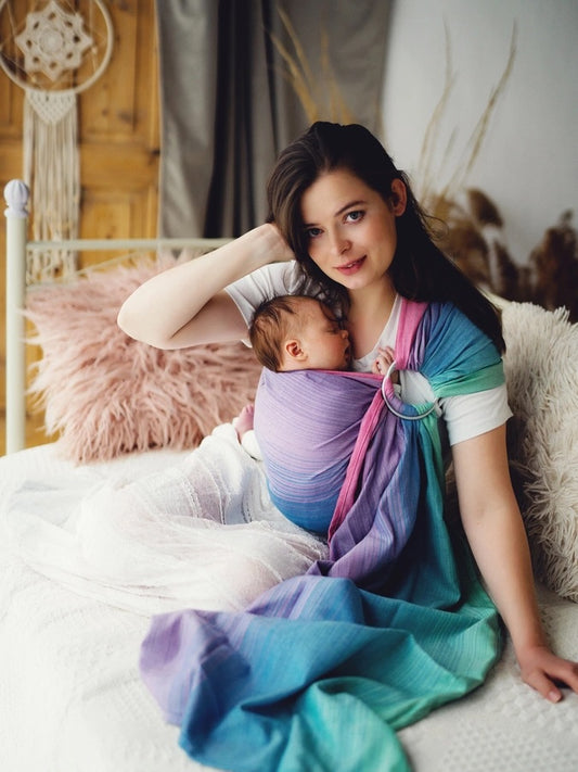 Little Frog Ring Sling - Bamboo Zircon