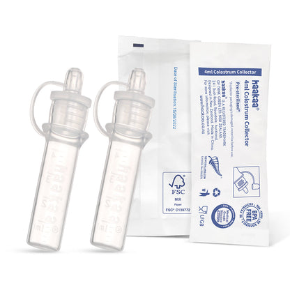 Haakaa Pre-Sterilized Silicone Colostrum Collector (2pcs)