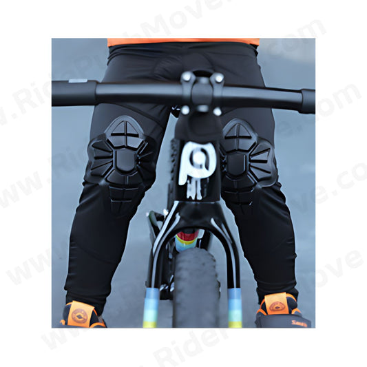 Santic Leni Kids Padded Cycling Pants with Integrated Knee Guards