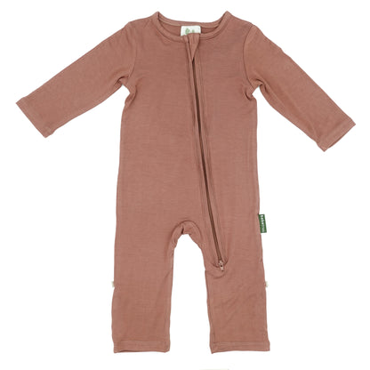 UV Protective Baby Sunsuit - Dusty Rose