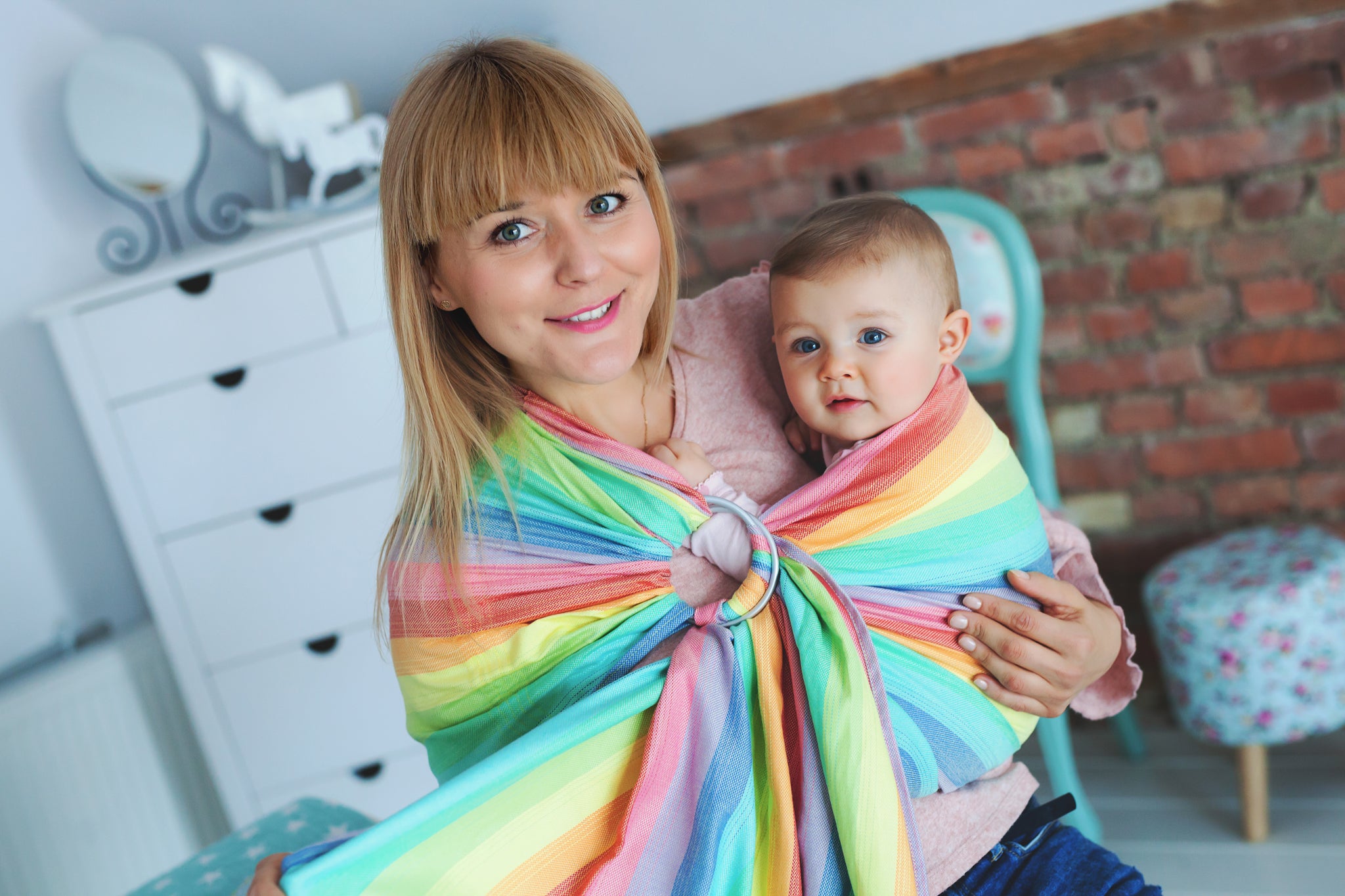 Little Frog Ring Sling - Bamboo Spectrolite