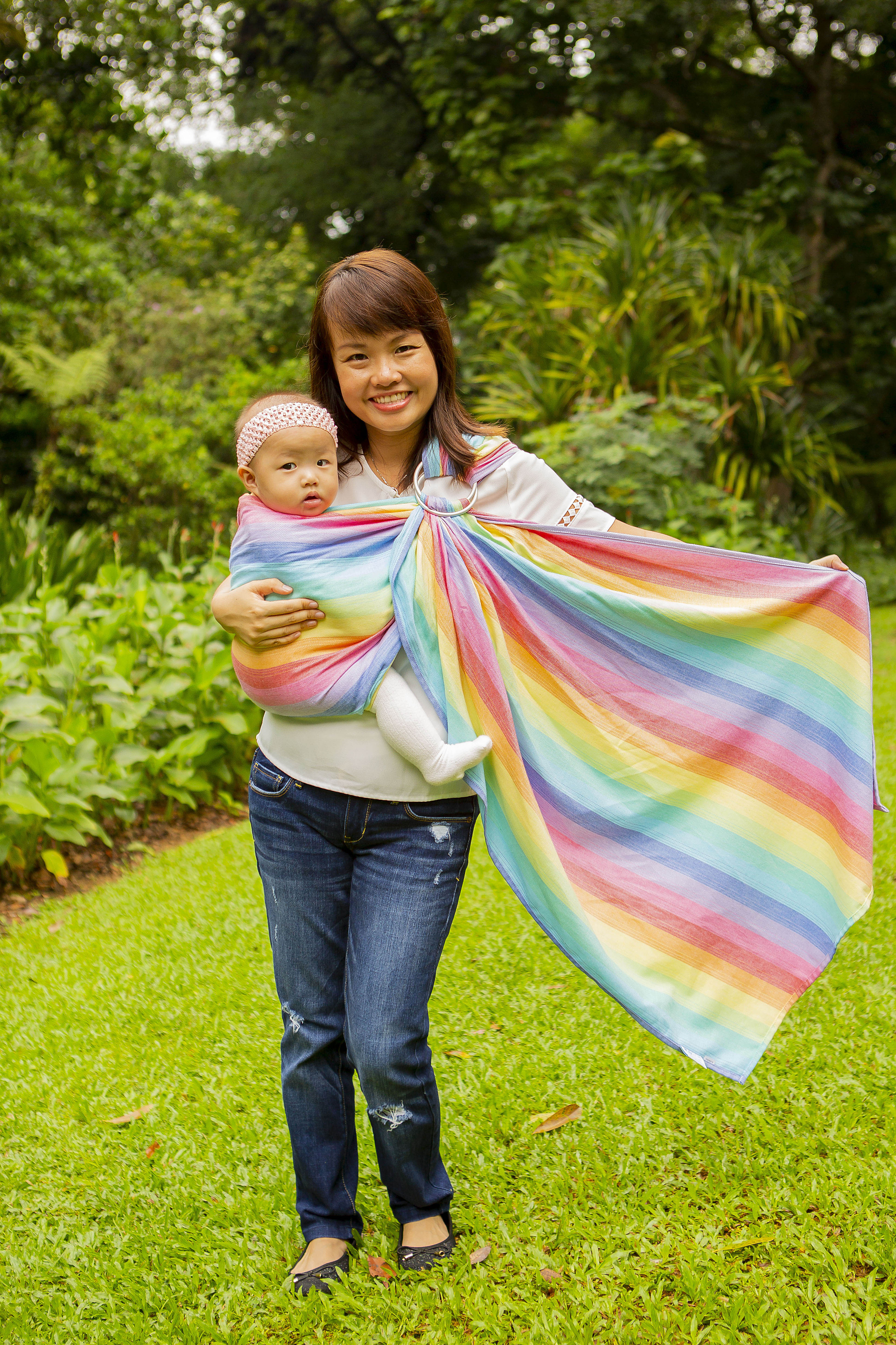 Little Frog Ring Sling - Spectrolite