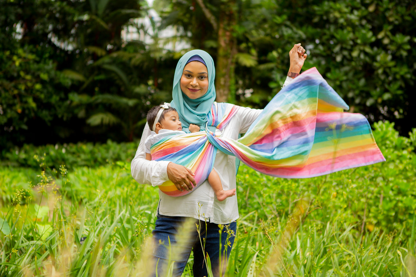 Little Frog Ring Sling - Spectrolite