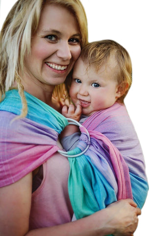 Little Frog Ring Sling - Bamboo Iolite