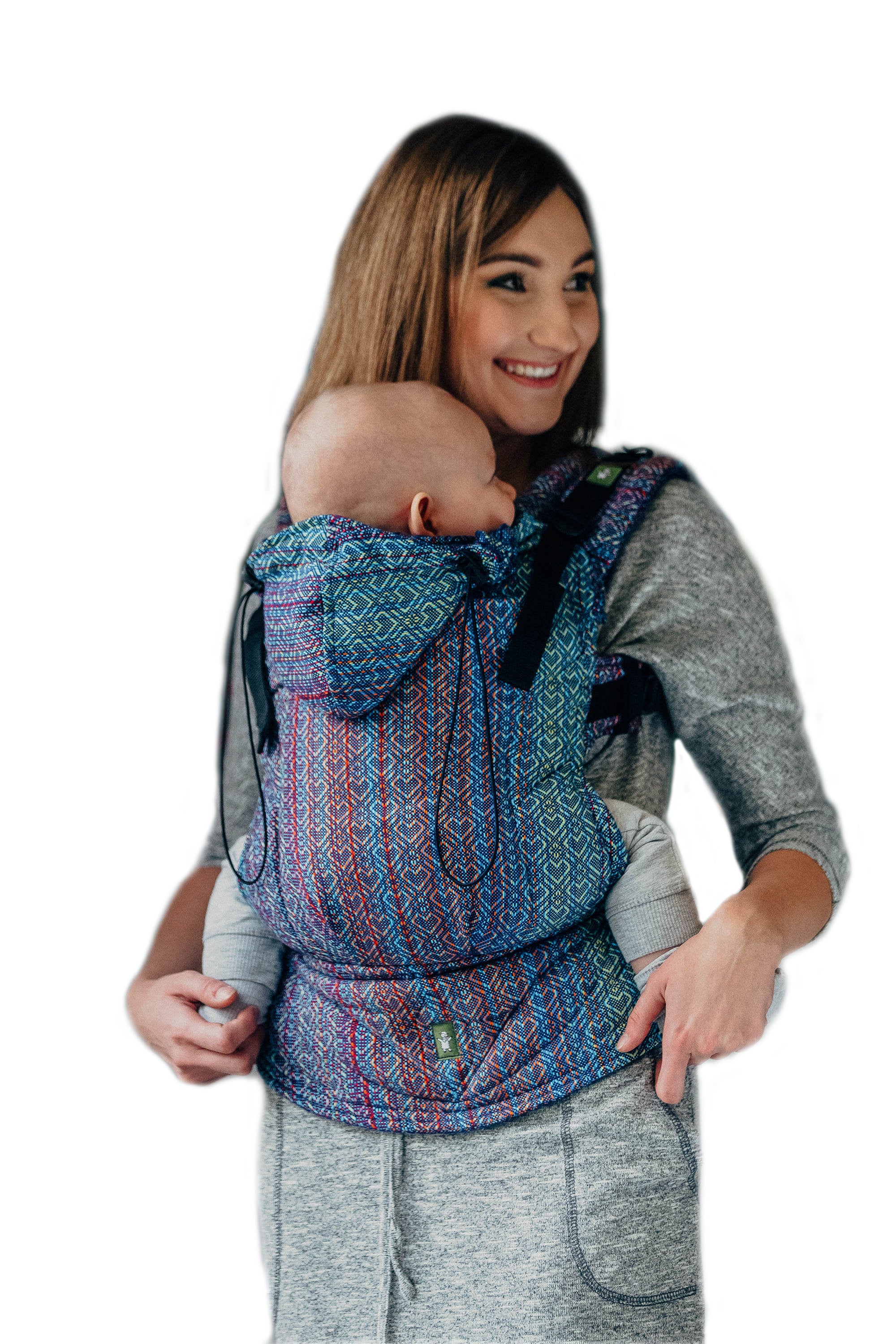 LennyLamb Toddler Carrier - Big Love Sapphire