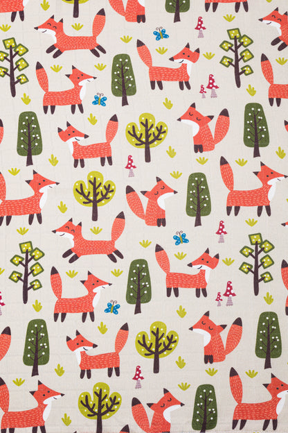 LennyLamb Swaddle Blanket - Foxy Fun