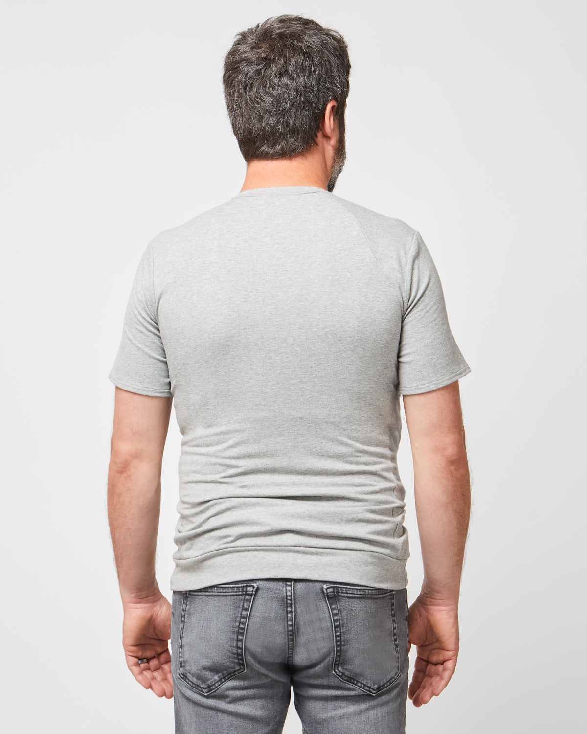 Basic Men's Skin-to-Skin Kangaroo T shirt by VIJA Design