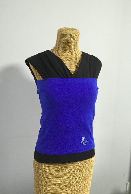 Mix Skin-to-Skin Cami with Cummerbund Set by VIJA Design