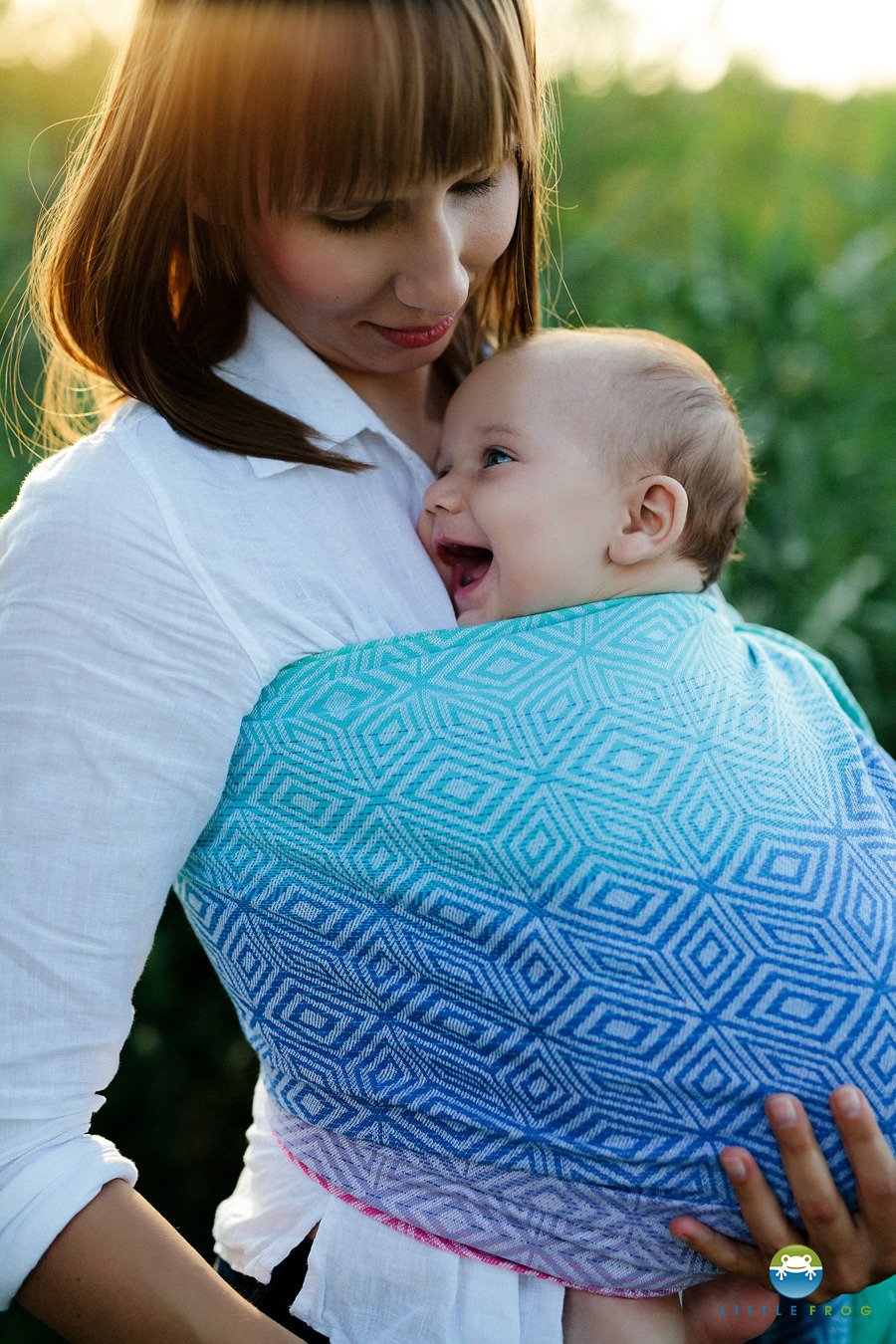 Little Frog Ring Sling - Aurora Cube